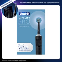 Oral-B Vitality Pro Elektromos Fogkefe, Fekete