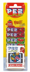 PEZ gyümölcsízű cukorka 8 db-os utántöltő