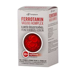 Innopharm Ferrotamin Vas (III) komplex rágótabletta 60 db
