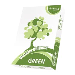 Fénymásolópapír, újrahasznosított, A4, 80 g, VICTORIA PAPER "Balance Green"