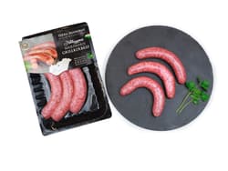 Fresh Angus beef garlic grilled sausage