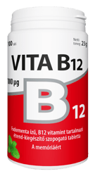 Vitablans Vita B12-vitamin 1000 mcg tabletta 100 db