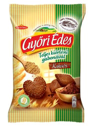 Győri Édes whole grain, cocoa shortbread cookies