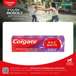 COLGATE TOOTHPASTE MAX WHITE ONE PURPLE