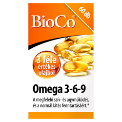 BioCo Omega 3-6-9 lágyzselatin kapszula 60 db