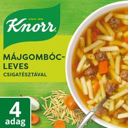 Knorr Telis-Tele Soups liver dumpling soup with snail pasta