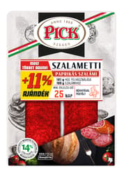 Pick Szalametti paprikás szalámi szeletelt 70g+11% túltöltött