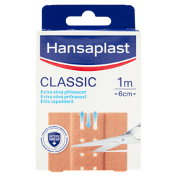 Hansaplast Classic sebtapasz 1m x 6cm 1 db