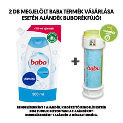 Baba krémtusfürdő utántöltő lanolin 500 ml