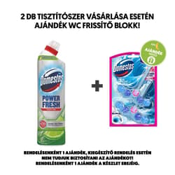 Domestos Power Fresh WC tisztító gél vízkő lerakódás ellen Lime Fresh Intenzív illattal, 700ml