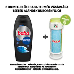 Baba 2in1 Tengeri ásvány férfi tusfürdő, 400 ml