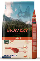 Bravery Lamb Mini Adult Small Breeds 2 kg dry dog food