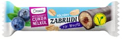 Cornexi zabrudi - kék áfonyás töltelékkel töltött zabrúd kakaós bevonattal, édesítőszerrel