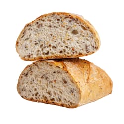 Sourdough bread with mix of seeds