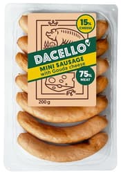 Dacello Mini sausage with Gouda cheese