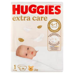 HUGGIES® Extra Care 1, 2-5 kg, nadrágpelenka