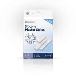 LIVSANE Ultra Sensitive Szilikon sebtapasz 12 db