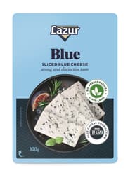 Lazúr Blue kékpenészes márványsajt, szeletelt