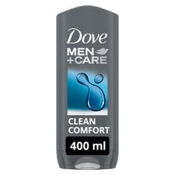Dove Men+Care Clean Comfort férfi tusfürdő, 400 ml