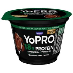 YoPRO Chocolate-Hazelnut Pudding