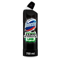 Domestos Zéró Lime WC vízkőoldó gél fertőtlenítő hatással, 750 ml