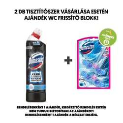 Domestos zéró Blue WC vízkőoldó gél fertőtlenítő hatással, 750ml