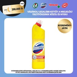 Domestos Extended Power Citrus Fresh dense disinfectant liquid cleaner