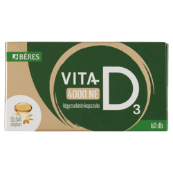 Béres Vita-D3 4000NE lágyzselatin kapszula 60 db