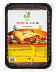 All in Natural Food Lasagne Bolognese 