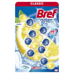 Bref Power Aktiv Lemon toalett frissítő 4x50g