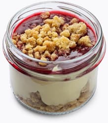 The Green Garden Berry Addictive Crumble Pudding