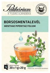 Patikárium Borsosmentalevél tea filteres 20 db