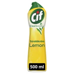 Cif Lemon Scrub Cream with Microcrystals