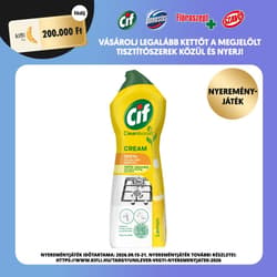 Cif Lemon Scrub Cream with Microcrystals