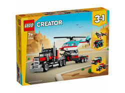 LEGO Creator Platós teherautó és helikopter