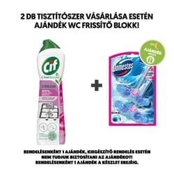Cif Cleanboost Pink súrolókrém mikrokristályokkal makacs szennyeződésekre, 500 ml