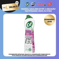 Cif Cleanboost Pink cream cleaner with microcrystals for stubborn dirt, 500 ml