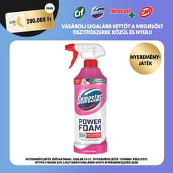 DOMESTOS Power Foam Toilet and Bathroom Cleaning Foam Floral Fresh