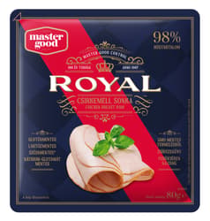 Master Good Royal szeletelt csirkemell sonka, 98% hústartalommal