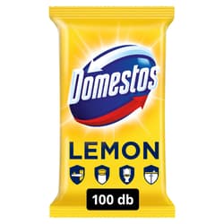 Domestos Lemon fertőtlenítő hatású higiénikus törlőkendő, 100 db