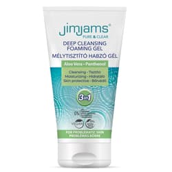 Jimjams Pure & Clear Mélytisztító habzó gél