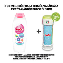 Baba Málna és rózsafa illatú habfürdő, 750 ml