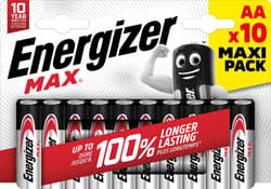 ENERGIZER MAX B10 AA battery E91