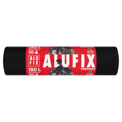 ALUFIX Garbage bags Profi LDPE 80x120cm black 180L/10pcs (15 pcs/carton)