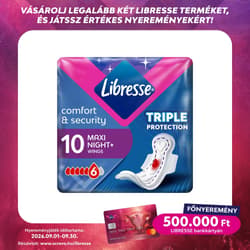 Libresse Maxi Goodnight+ Comfort & Security sanitary napkins