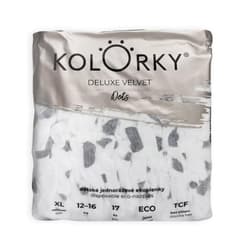Kolorky Delux Konfetti Party Öko pelenka XL (12-16kg) 5-ös méret