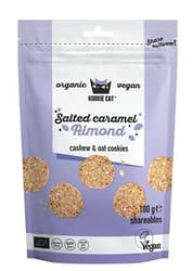 Kookie Cat BIO Sós karamellás-mandulás mini keksz