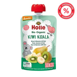 Holle Bio Kiwi Koala - Tasak körte és banán kiwivel 8 hónapos kortól demeter