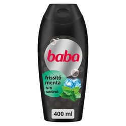 Baba 2in 1 Menta illatú férfi tusfürdő, 400 ml