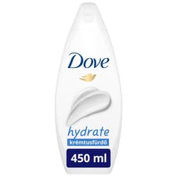 Dove Hydrate női krémtusfürdő, 450 ml